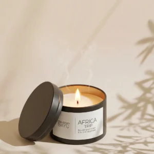 Bougie Africa Trip Boîte Métallique 80g