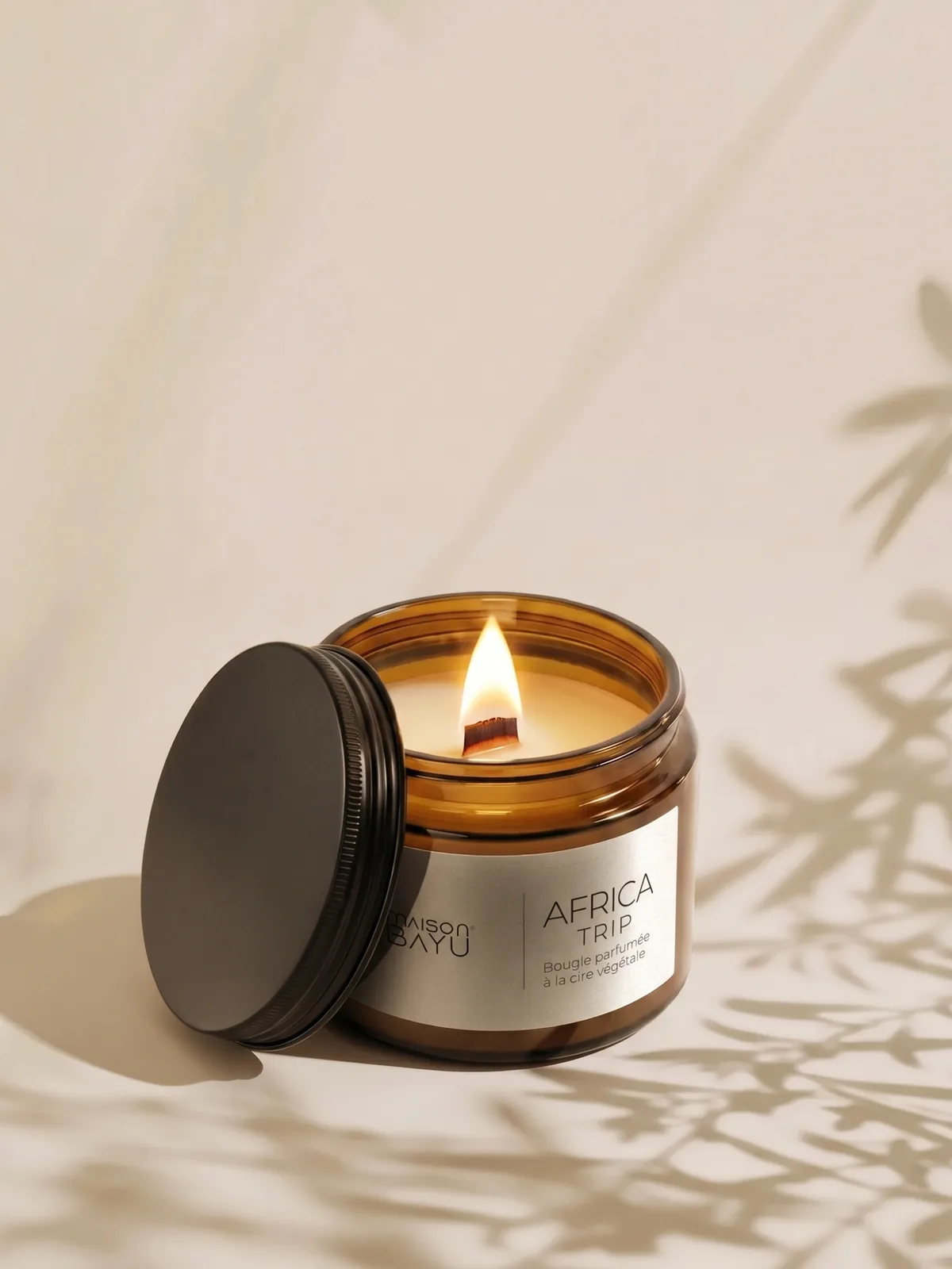 Bougie Africa Trip Pot en Verre 320g