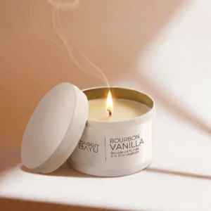 Bougie Bourbon Vanilla Boîte Métallique 160g