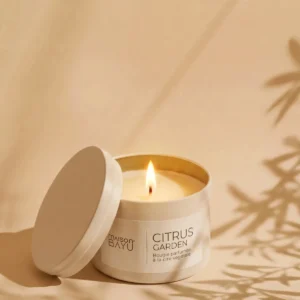 Bougie Citrus Garden Boîte Métallique 80g