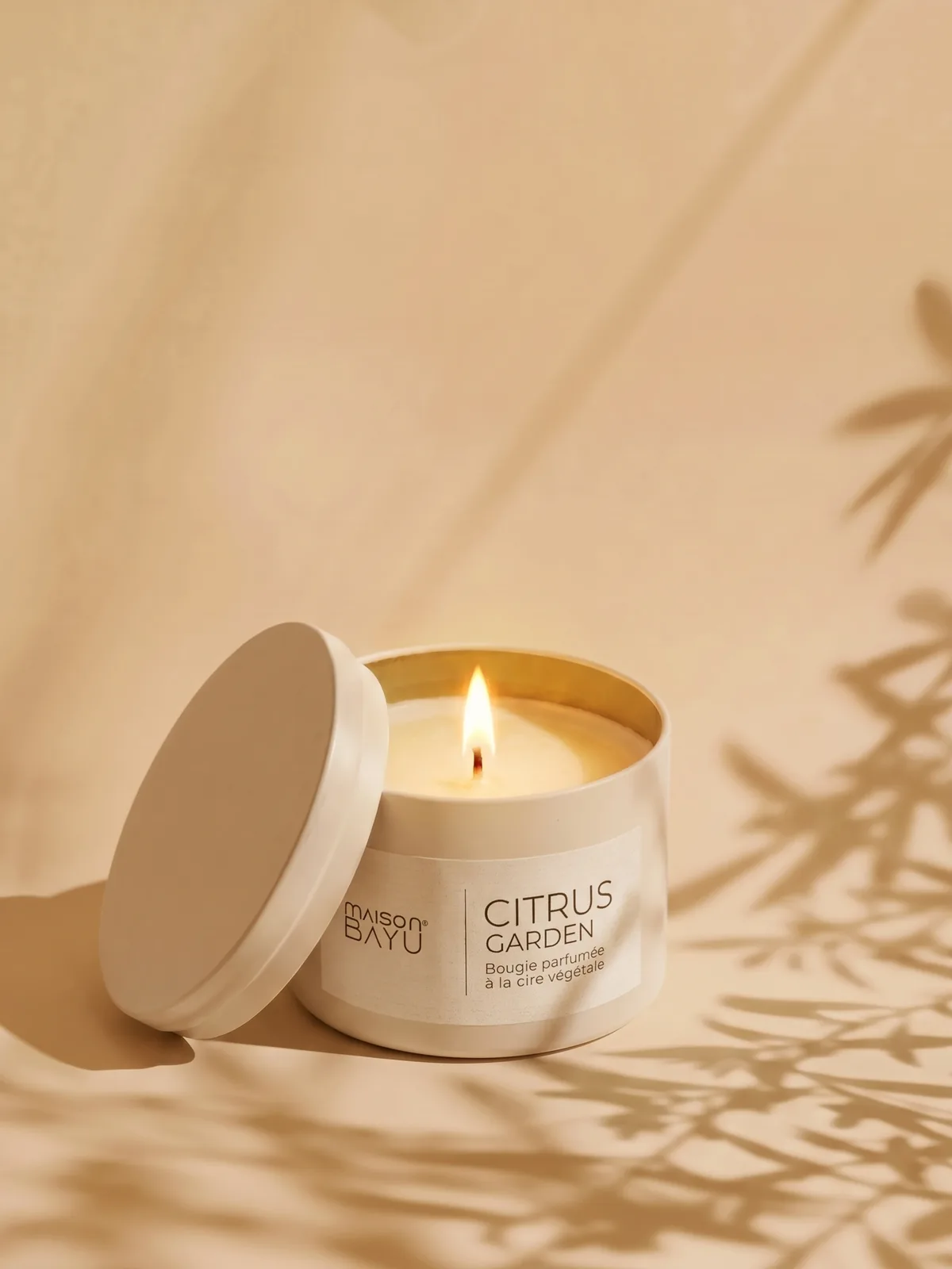 Bougie Citrus Garden Boîte Métallique 80g