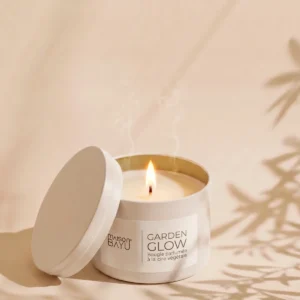 Bougie Garden Glow Boîte Métallique 80g