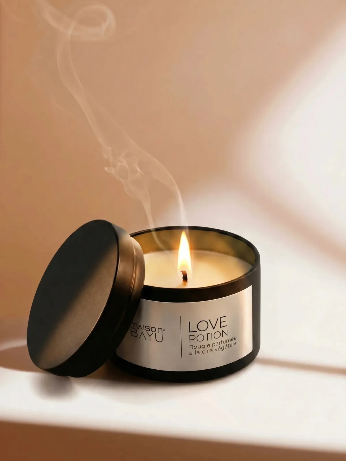 Bougie Love Potion Boîte Métallique 80g