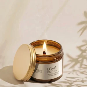 Bougie Love Potion Pot en Verre 320g