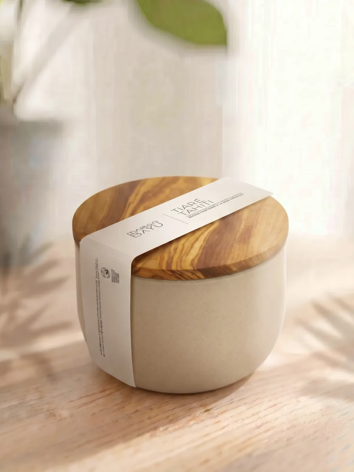 Bougie Tiaré Tahiti Pot en Céramique 260g