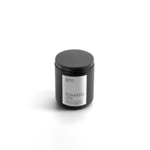 Bougie Tomato Leaf pot en verre 180 gr