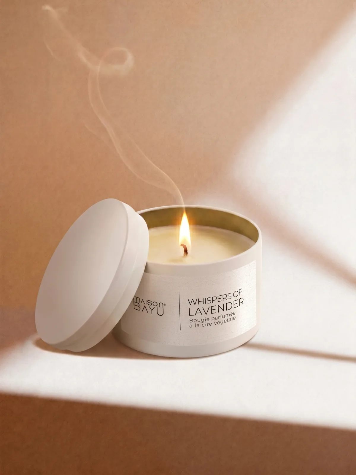 Bougie Whispers of lavender  Boîte Métallique 160gr