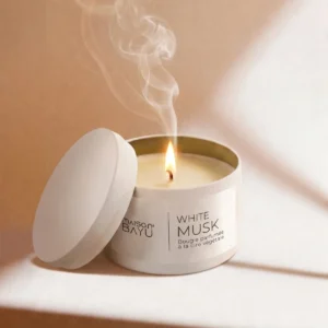 Bougie White Musk Boîte Métallique 160g