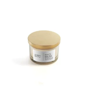 Bougie white musk pot en verre 300 g