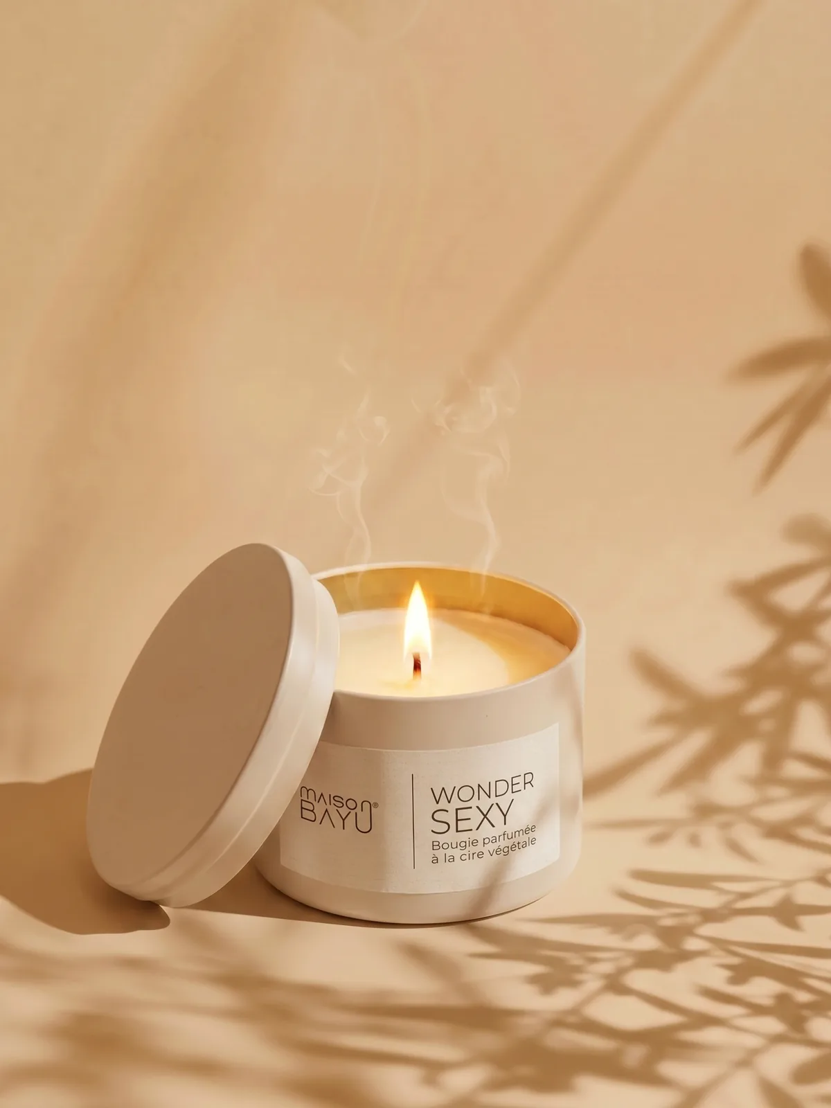 Bougie Wonder Sexy Boîte Métallique 80g