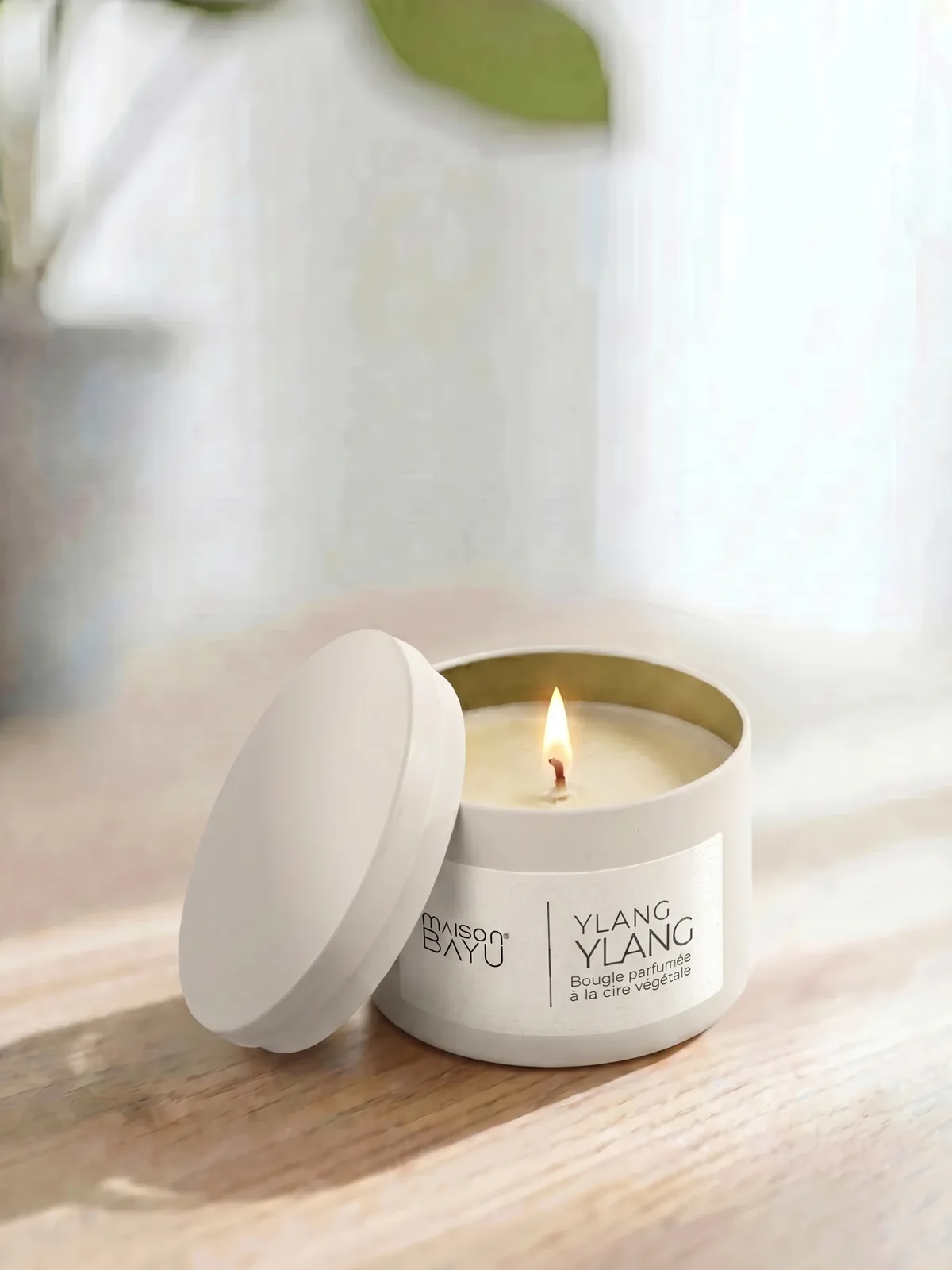 Bougie Ylang Ylang Boîte Métallique 80g
