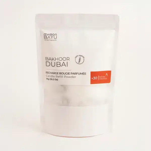 Bougie en Poudre Bakhoor Dubai Maison Bayu