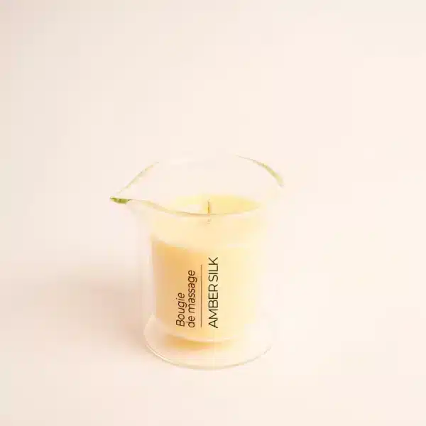 Bougie de Massage Amber Silk Maison Bayu